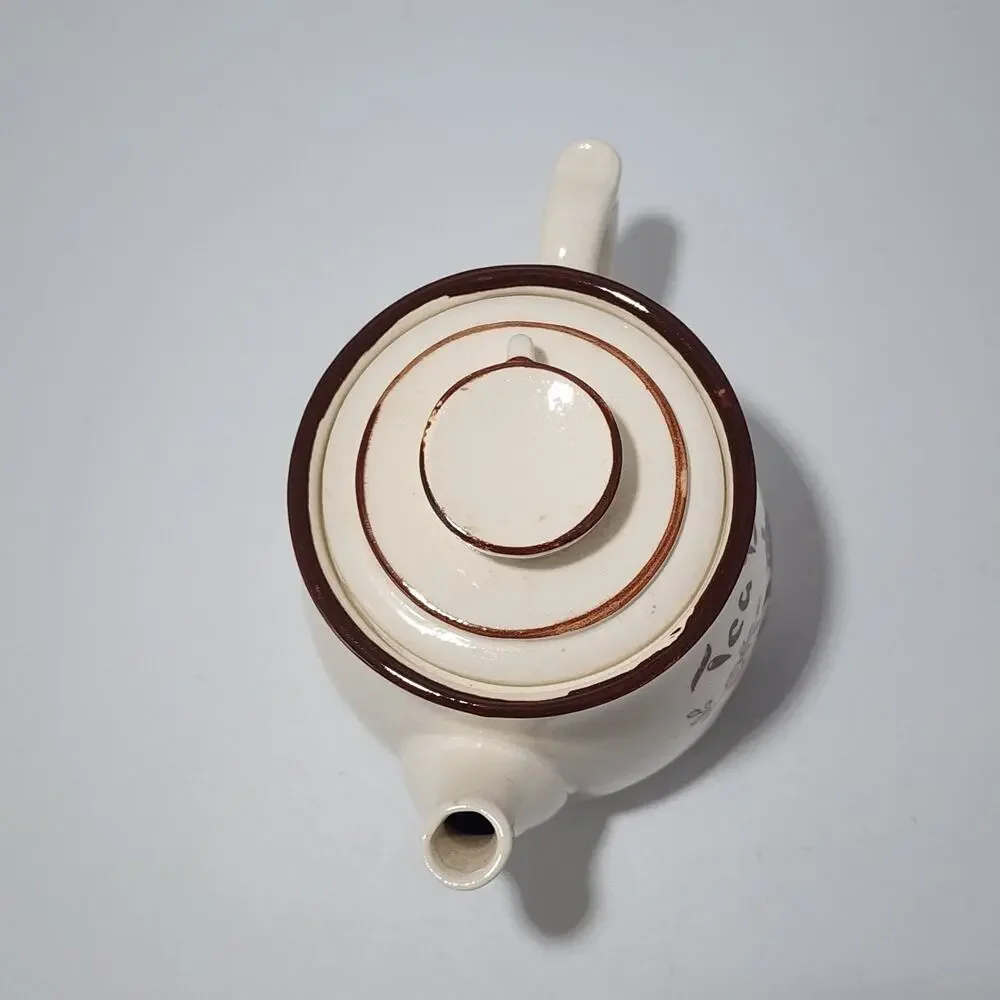 Vintage Tilso Japan Tea Bag Tea Pot Storage Pitcher Jar